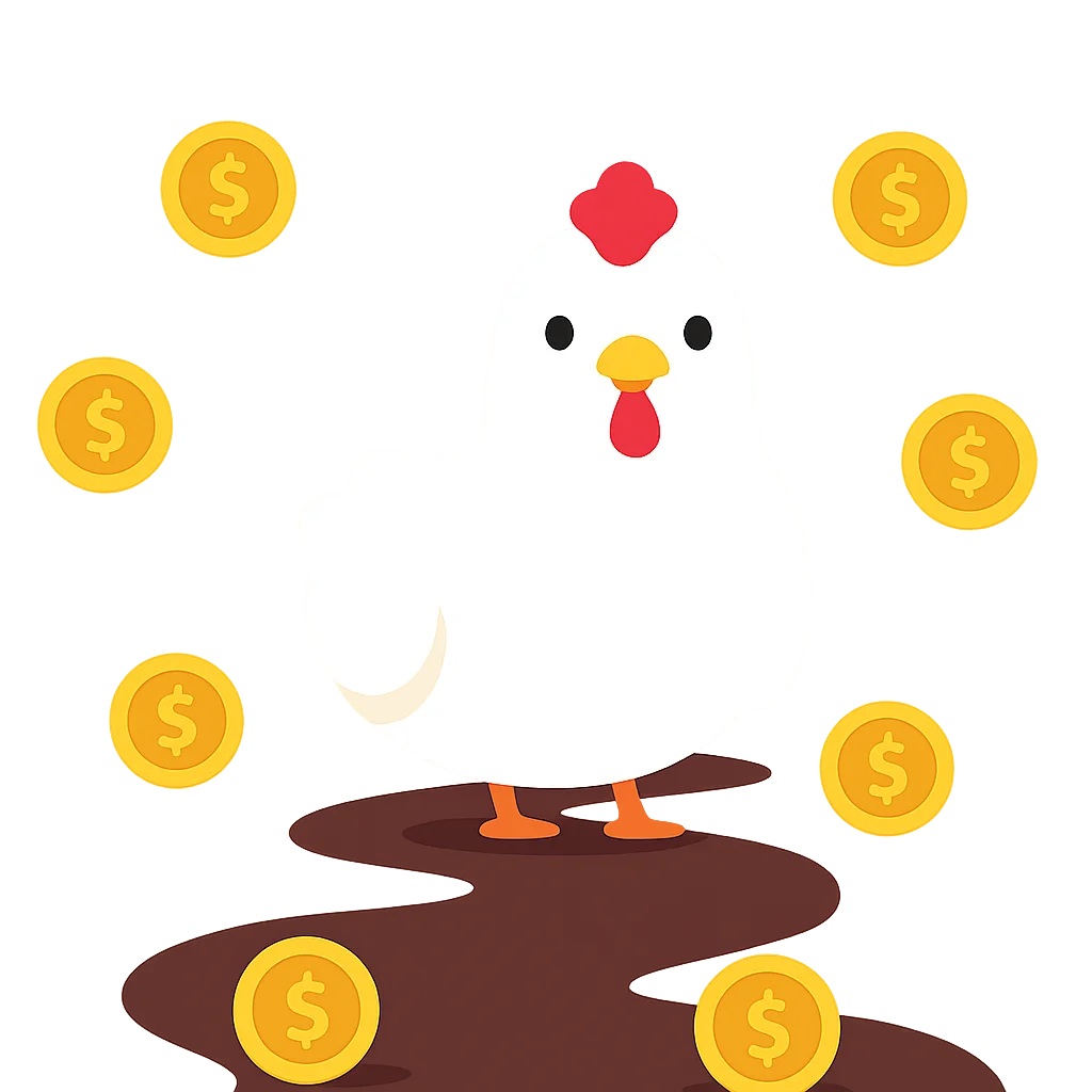 Chicken Stake Logo